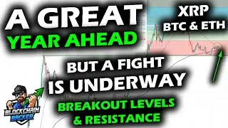 BIG BATTLE UNDERWAY as XRP Price Chart, Bitcoin, Ethereum and Altcoin Market Press BIG RESISTANCE
