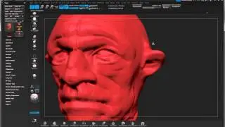 ZBrush macquette sculpting