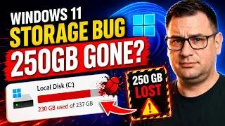 Windows 11 is Hiding This Folder From You | 250GB Lost