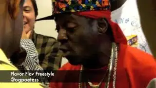 Flavor Flav Freestyles in a cypher