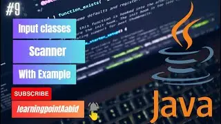 Scanner class in java