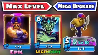 Upgrading Legendary and Epic Card to max Level | Mega upgrade Part 2 | Castle Crush