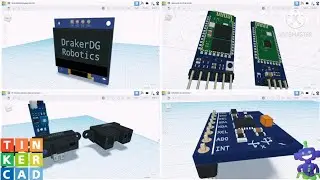 Electronic Devices Collection in TinkerCAD