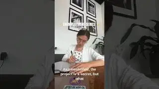 Unemployment series day 4/30. Starting my secret project. Did you see that message in the end?😮