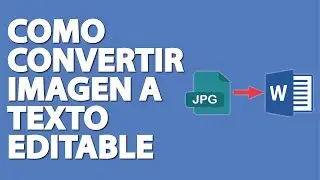 ✅ Como convertir una IMAGEN a texto EDITABLE ¡Sin Programas! 🤩