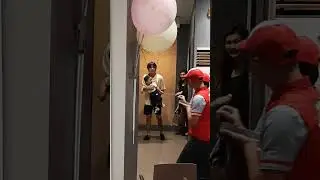 HE IS SURPRISE #birthday #birthdaysurprise