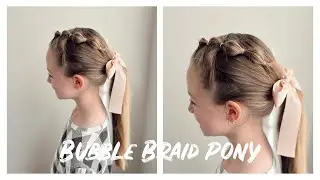 Bubble Braid Ponytail | Lu’s Hairdos