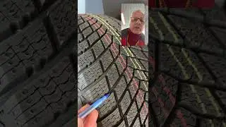 SECRET TIRE WEAR INDICATOR: Continental Ultimate Contact Winter