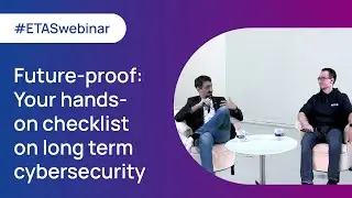 Webinar highlight | Checklist on cybersecurity for current and future microcontrollers