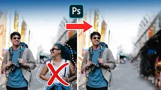 How to Remove Anything in image using Adobe Photoshop | Content-Aware Fill | Object Selection Tool