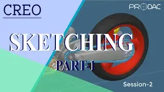 Learn Sketching in Creo - Part1