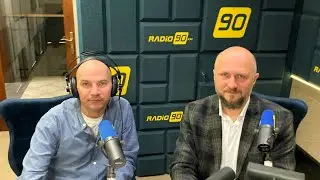 Zbigniew Podleśny, mayor of Radlin, a morning guest on Radio 90