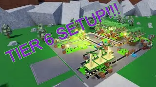 Factory Simulator Tier 6 Setup Tour!!! (Factory Simulator)