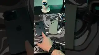 تجربة سريعة بين الآيفون وسامسونج