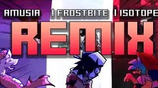 FNF AMUSIA + FROSTBITE + ISOTOPE SNUTS-MIXED | Hypno's Lullaby V2 Remix