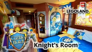 Explore the Knights Room at LEGOLAND CASTLE HOTEL