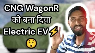 CNG Wagon R को बना दिया Electric EV || Ola Uber Income In Chandigarh @GIRIVARINDER