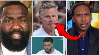 Stephen A & Big Perk DESTROYS Steve Kerr!Jayson Tatum DISRESPECTED at Olympics DNP!!!