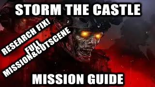 MW3 Zombies - Storm the Castle Mission Guide (How to get the Research Fix)