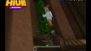 Uncut Random 4v4 #1 | Minecraft hive treasure wars pro scrim