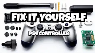 EASY PS4 CONTROLLER disassembly and reassembly!!!