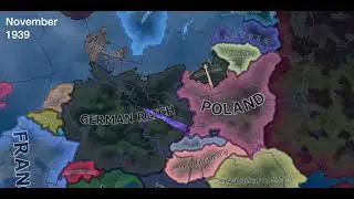 What if Poland had full research in 1939? | HOI4 Timelapse