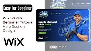 Wix Studio Beginner Tutorial – Hero Section Design