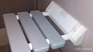 Складной настенный стульчик для экономии места