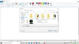 HOW TO OPEN MICROSOFT PAINT AND SAVE A NEW FILE|COMPUTER  TUTORIAL FOR STUDENTS CBSE/STATE BOARD