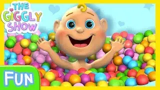 Learn Colors with Baby and Balls in Bath | Part 1