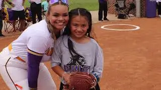 Sofia Ramirez Throwing out the 1st Pitch