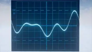 Unreal Engine 4 Oscilloscope material