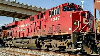 ¡¡CANADIAN PACIFIC 9357 en México!! | Carrusel BNSF con porras
