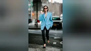 Образы с чем носить куртку-пиджак