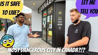 Ep-2 We visited one of the MOST DANGEROUS CITY in CANADA | Toronto to Montral Road trip