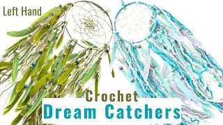 Crochet Pattern🌙 DREAM CATCHER🌙  EASY How to Crochet Pattern for Beginner LEFT Hand #crochet yarn