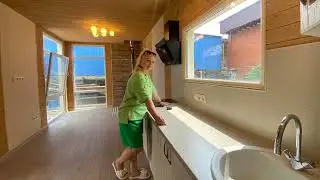 Модульный дом, под ключ. Цена 2950000₽, площадь 50 кв.м. Строим дома на юге 89189542292