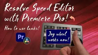 Using Resolve Speed Editor with Premiere Banks