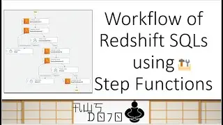 AWS Tutorials - Workflow of Redshift SQLs using Step Functions