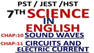 7TH CLASS SCIENCE MCQ's IN ENGLISH CHAPTER NO 10, 11 PST JEST TEST PREPARAITON 2021 LEARN EASY .