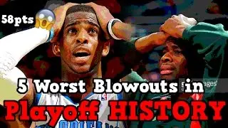 The 5 Worst Blowouts in NBA Playoff HISTORY