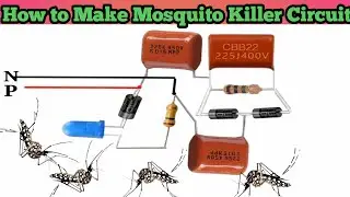 How to Make Mosquito Killer at Home ? Very Powerful mosquito Killer Circuit !