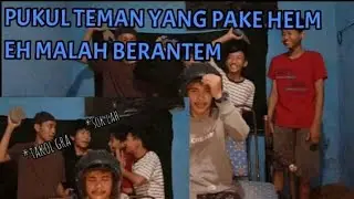CHALLENGE PUKUL HELM NGAKAK🤣🤣