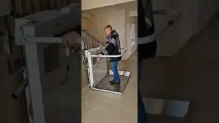 Монтаж наклонного подъемника INVA 350 (БК 350) г. Кисловодск СОШ