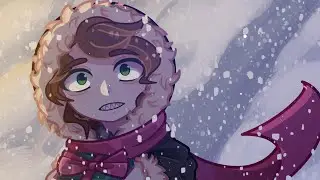 Снег летит вертикально вверх ❄️