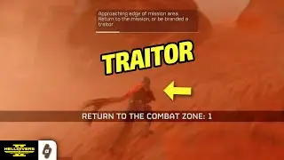 What happens if you LEAVE the map in Helldivers 2?