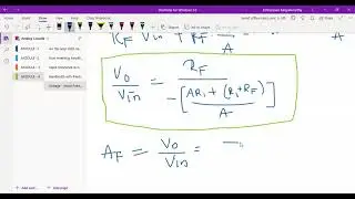 Inverting amplifier with Feedback - 2