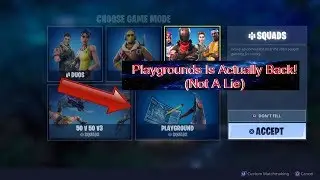 Playgrounds is back! (Video Outdated)