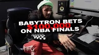 BABYTRON BETS $100K!! (The Babytron Vlog)