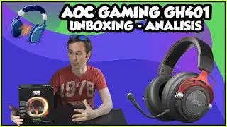AURICULARES AOC GAMING GH401 ANÁLISIS Y PRUEBAS DE AUDIO, QUIZÁS LOS MEJORES CON ESTE PRECIO